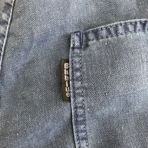 Blueblue cropped linen pants